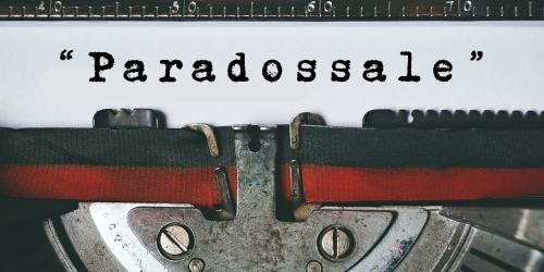 Copertina dell’editoriale «Paradossale»