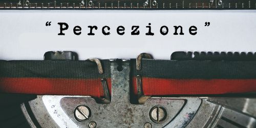 Copertina dell’editoriale «Percezione»