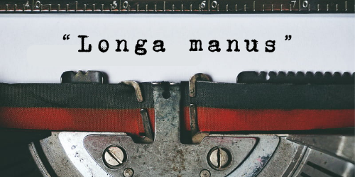 Copertina dell’editoriale «Longa manus»