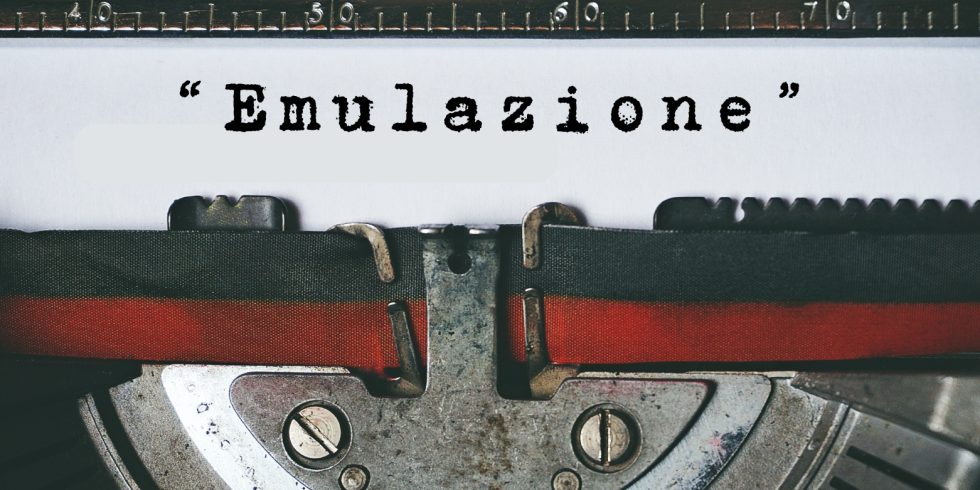 Copertina dell’editoriale «Emulazione»