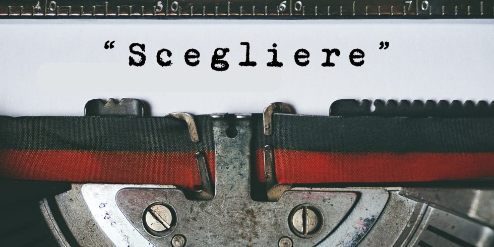 Copertina dell’editoriale «Scegliere»