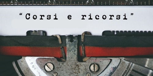 Copertina dell’editoriale «Corsi e ricorsi»