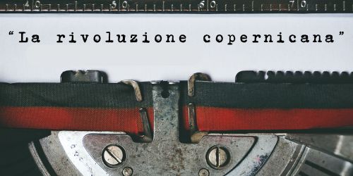 Copertina dell’editoriale «La rivoluzione copernicana»